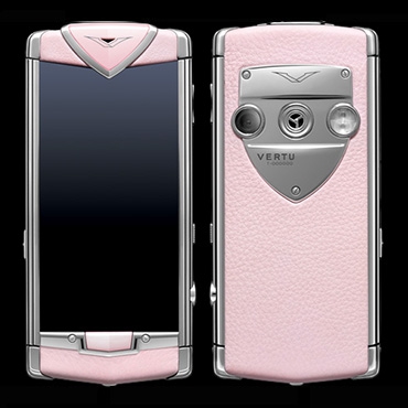 Vertu Constellation T Нержавеющая сталь, розовая кожа