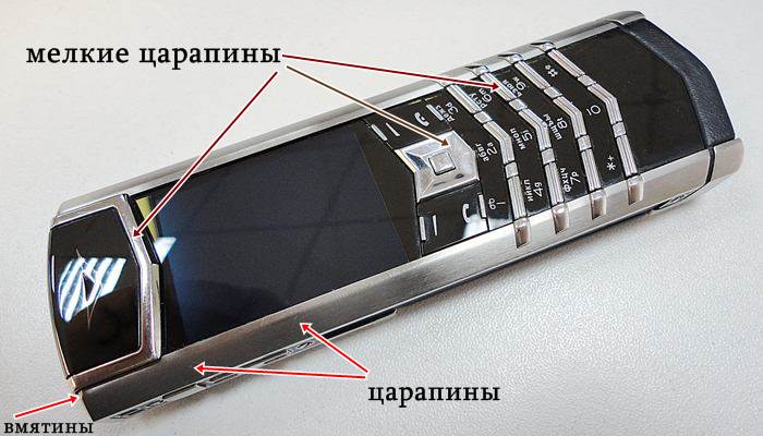 полировка Vertu Signature S