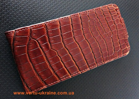 чехол из кожи крокодила к iPhone 6